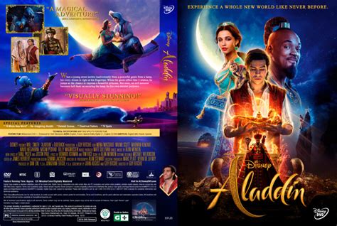 Aladdin (2019) R1 Custom DVD Cover - DVDcover.Com