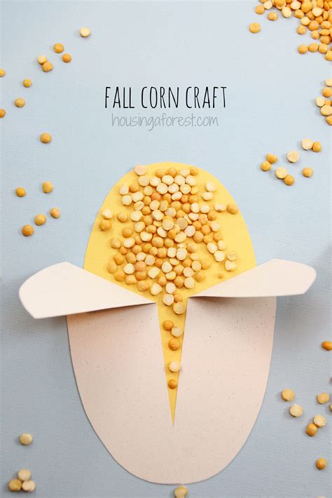 Easy Corn Craft | Housing a Forest