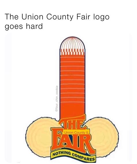 The Union County Fair logo goes hard | @Four_Chin_Cookie | Memes