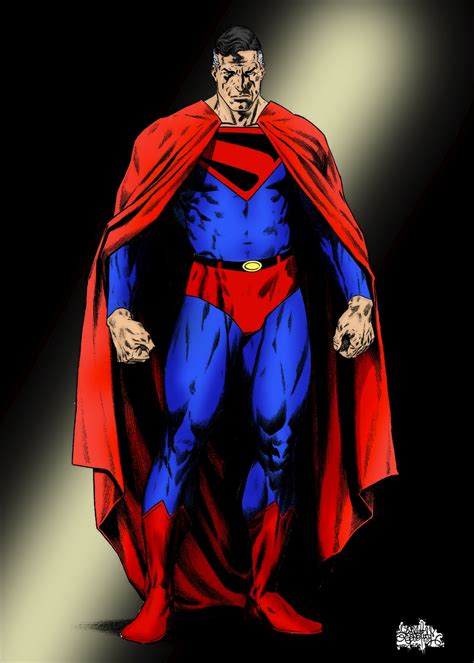 Superman kingdom Come (colored) by shazamadam on DeviantArt