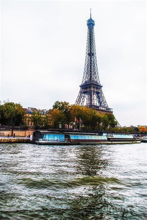 Eiffel with Bateau Mouche Photograph by Remi D Photography - Fine Art ...