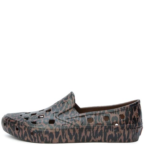 VANS Leopard Slip-On TRK VN0A5HF8BRO - Shiekh