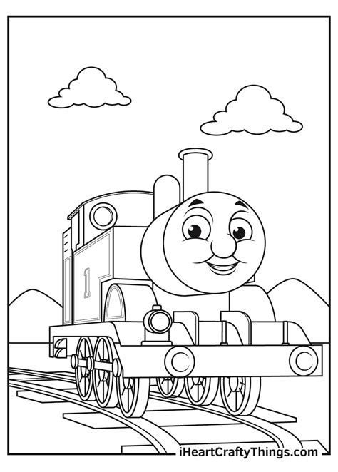 Coloring Book Pages Thomas The Train