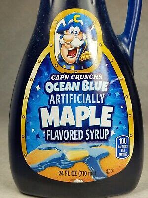 Captain Crunch Ocean Blue Maple Flavored Syrup - 24 OZ Bottle ...