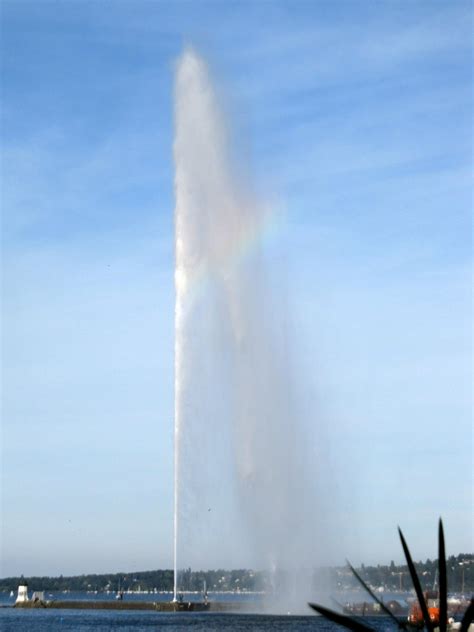 Jet d'Eau Fountain Geneva