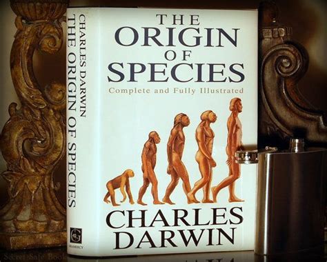 Hollow Book Safe & Flask The Origin of Species | Etsy | Theory of ...