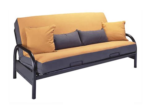 Black Metal Futon Sofa Bed Frame - Sofa Design Ideas