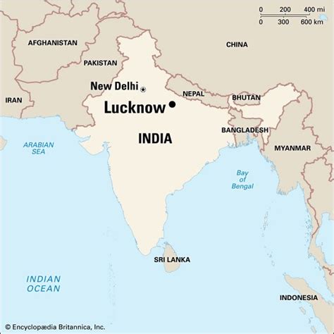 Lucknow: location - Students | Britannica Kids | Homework Help