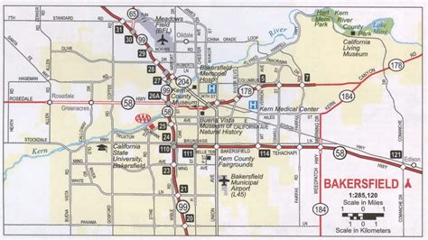 Get 21: Bakersfield College Campus Map