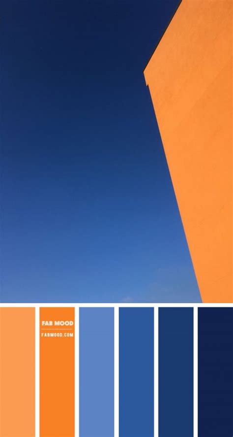 Blue and Orange Color Scheme – Color Palette #75 1 - Fab Mood | Wedding Color, Haircuts ...