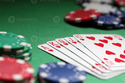 Royal flush poker hand 1360275 Stock Photo at Vecteezy