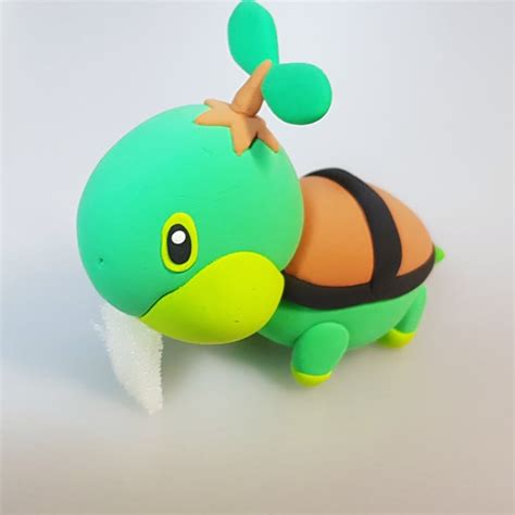 Turtwig pokemon clay I made😍 : r/pokemon