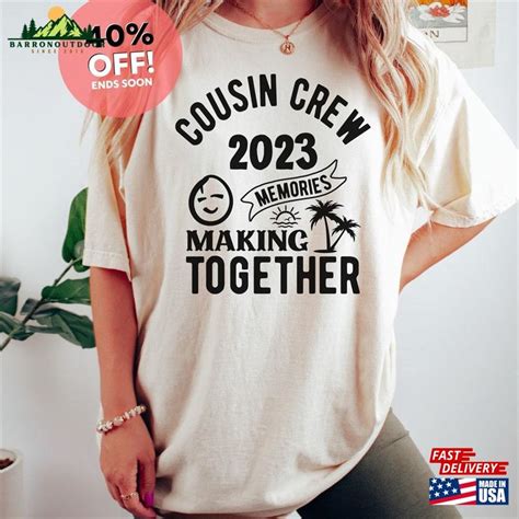 Family Reunion Shirt Cousin Crew 2023 Matching Love Tee Classic Unisex ...