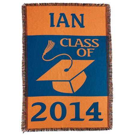 Personalized Graduation Throw - Walmart.com