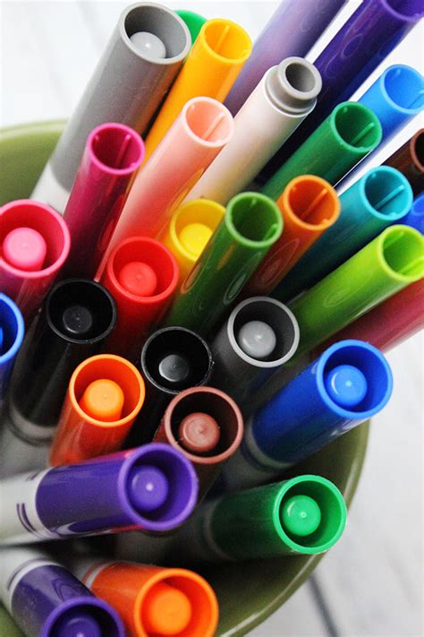 alisaburke: kids markers- tips and tricks for adults