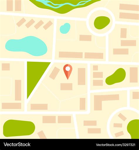 Map template Royalty Free Vector Image - VectorStock