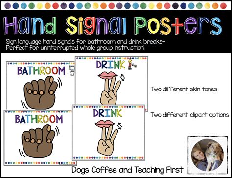 Get these hand signal posters for your primary classroom! Primary Classroom, Classroom Decor ...