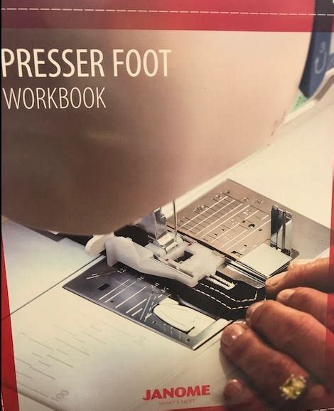 Janome Presser Foot Workbook - 22