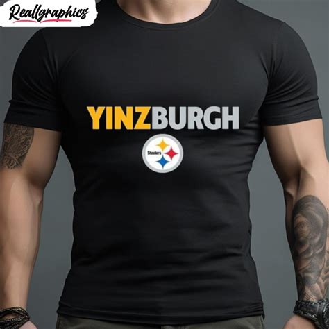 Pittsburgh Steelers Team Yinz Burgh American Football Logo 2023 Shirt ...