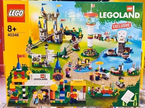 LEGO Legoland 40346: Jahrmarkt Exklusiv-Set – zusammengebaut