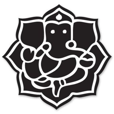 Ganesha Ganesh God Hindu Car Vinyl Sticker - SELECT SIZE | eBay