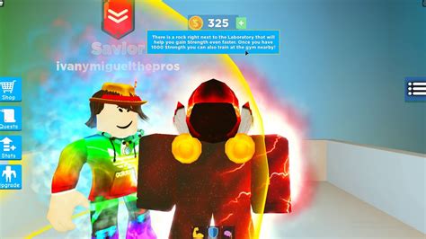 Roblox: Super Power Fighting Simulator. Superhumanos. - YouTube