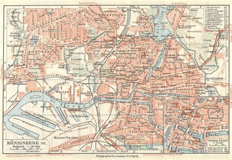 Konigsberg Map