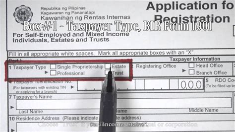 BIR FORM 1901 PDF