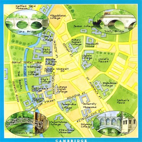 Map of Cambridge City Centre | Flickr - Photo Sharing!