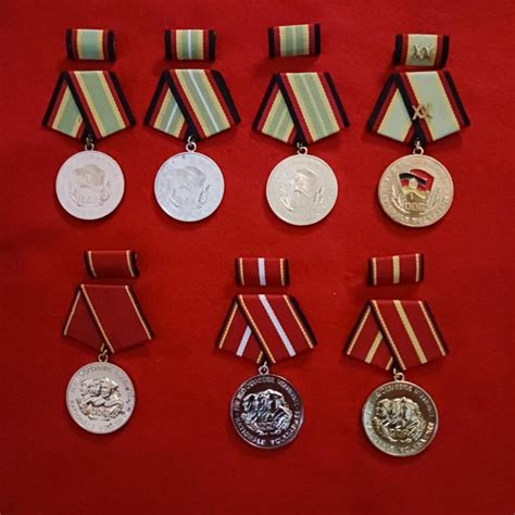 Some More DDR Medals - Germany: Post 1945: Bundesrepublik & DDR - Gentleman's Military Interest Club