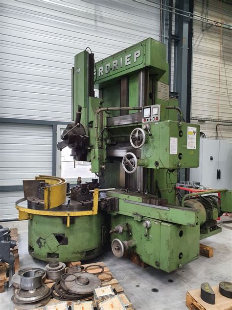 Schiess Foriep KE 14 Vertical Turret Lathe - A.K. Machine Traders