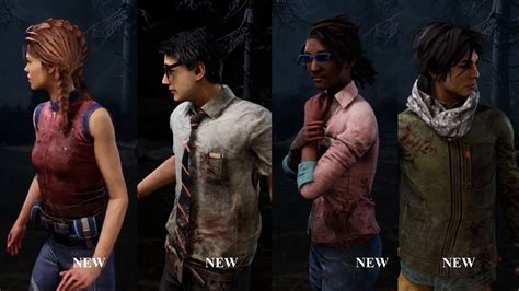 OG 4 Survivors Visual Updates Together : r/deadbydaylight