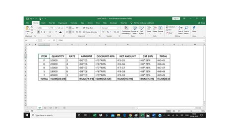 Step 1 Basic Data Entry and Saving - Basic Excel