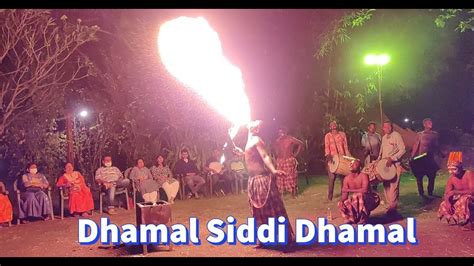 Dhamal Siddi Dhamal, Siddi badshah Dance, Dhol, Music, Jambur Village Junagadh - YouTube