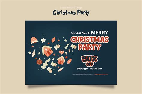 Christmas Party Branding Set Design. on Behance