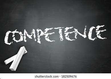 Blackboard Competence Wording Stock Illustration 182509676 | Shutterstock