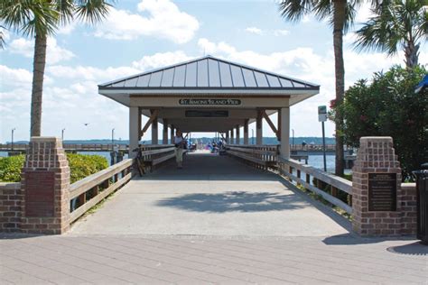 Island Pier! The St. Simons Island Pier at the end of Mallery