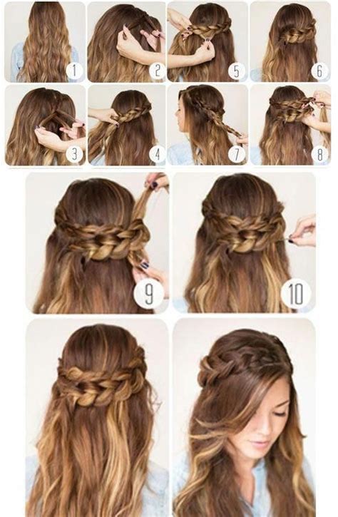 Step By Step Braided Hair Tutorials #BangsHairstyleBlackGirl #braidedhairstylesart | Hair updos ...