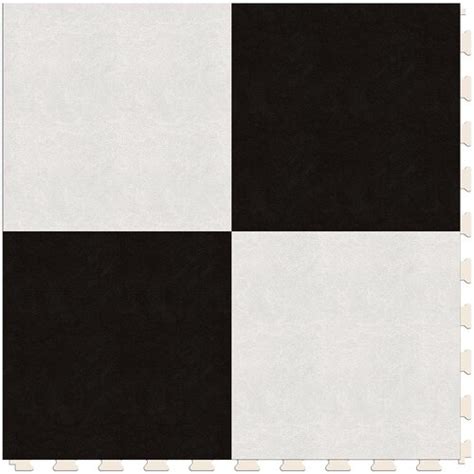 Perfection Floor Tile Soda Pop Shop Black and White