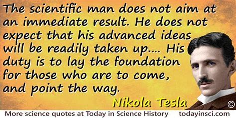 Nikola Tesla Quotes - 39 Science Quotes - Dictionary of Science ...