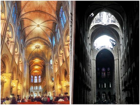 Notre-Dame fire before and after photos - Business Insider