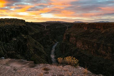 The Rio Grande Gorge Bridge, near Taos, NM : bridgeporn