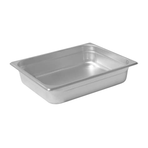 Half Size Stainless Steam Table Pans – Chefs Supreme