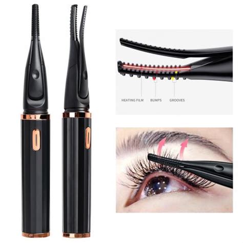 FREYARA Electric Eyelash Curler Heated, 3 Temperature Mode, Quick ...