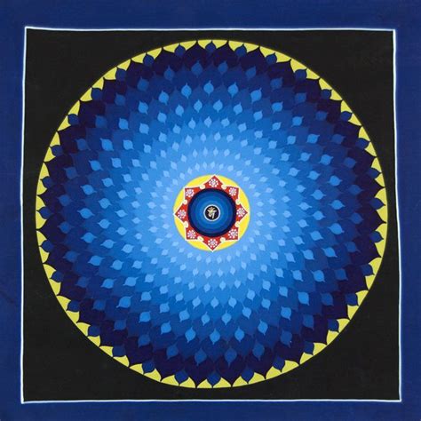 Blue Lotus Mandala – Mandalas Life