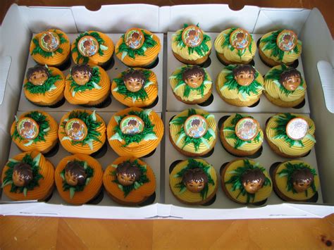 Piped Dreams: Go, Diego, Go! Cupcakes