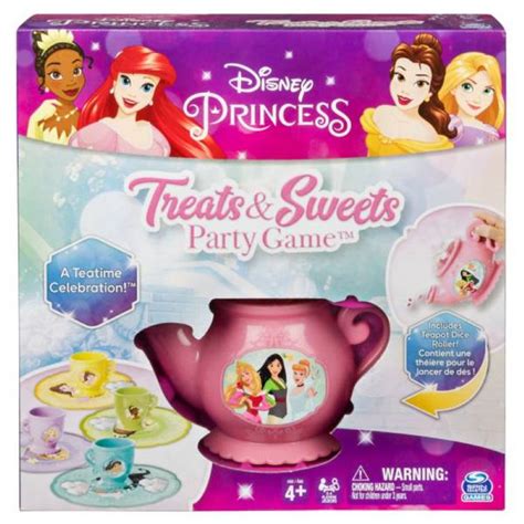 SpinMaster Disney Princess Tea Party Game - 6061716 | Blain's Farm & Fleet