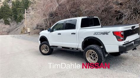 2020 NISSAN TITAN PRO-4X WITH A 6"LIFT - YouTube