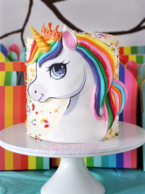 Princess unicorn cake - Popolate