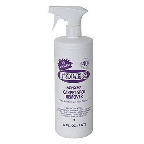 FOLEX Family-Friendly Carpet Spot Remover, 32 Ounce, Non-Toxic Pet ...